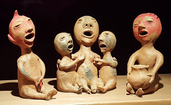 Pueblo figurines, early 20th c. (Museum of Ethnography, Stockholm)