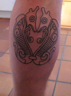 Torben Thomsen's tattoo