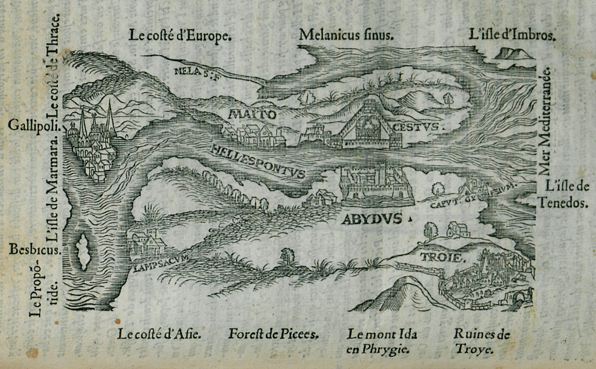 Map of ancient Thrace