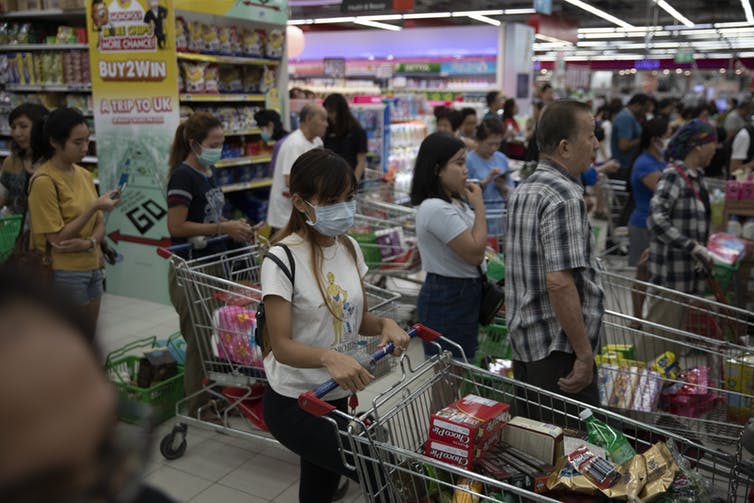 A time of high uncertainty. How Hwee Young/EPA