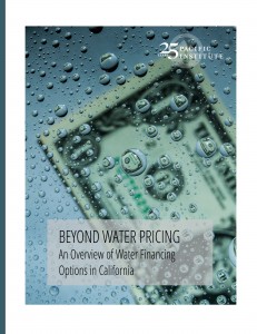 A Pacific Institute study on water financing options in California.