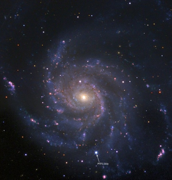 September, 2011 supernova