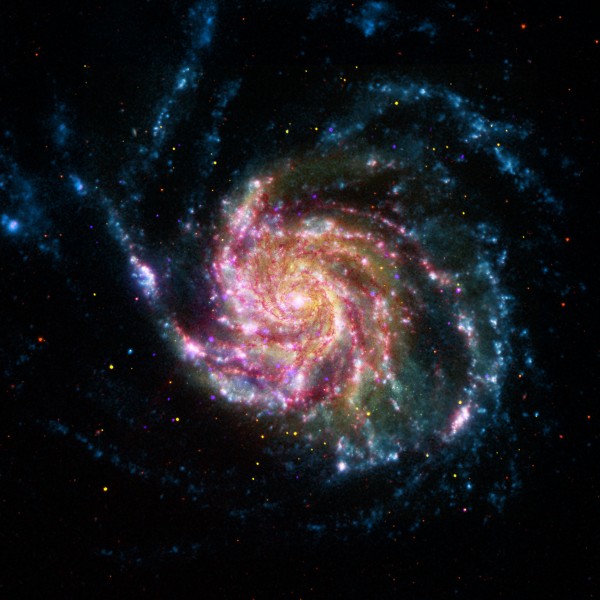 Composite image of M101