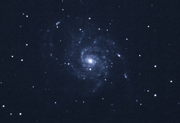 Messier 101 with 8" scope