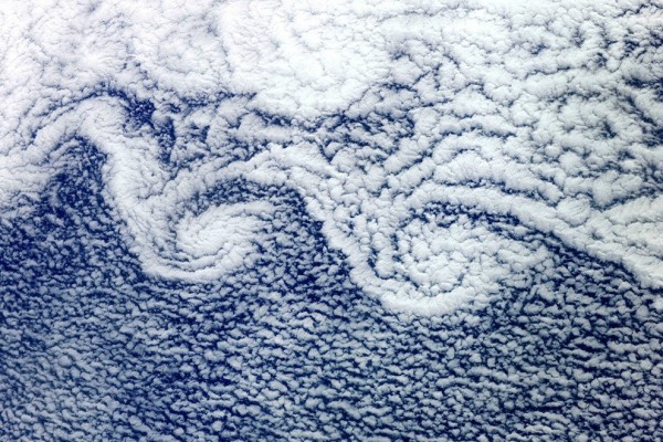 Turbulent cloud formations