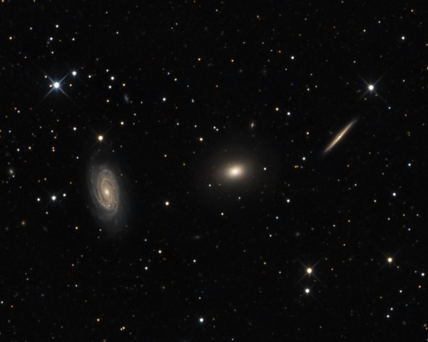 Trio of Draco Galaxies