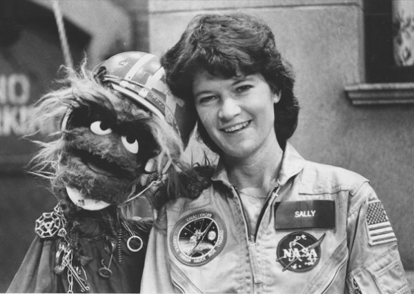 Sally Ride on Sesame Street, 1984