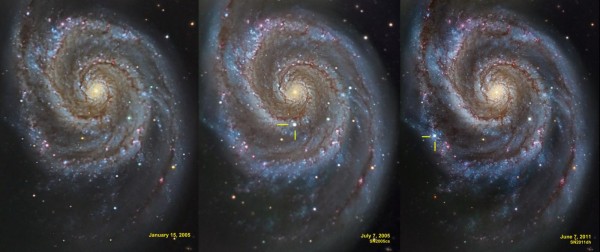Two supernovae within 6 years in M51