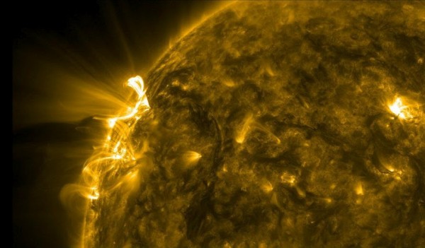 The Sun through the 171-wavelength filter