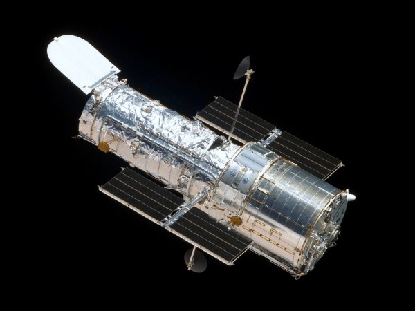 The Hubble Space Telescope from Space Shuttle Atlantis