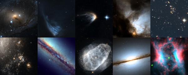 Top 10 images from Hubble's Hidden Treasures 2012 basic competition