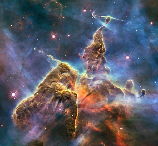 "Magic Mountain" in the Carina Nebula