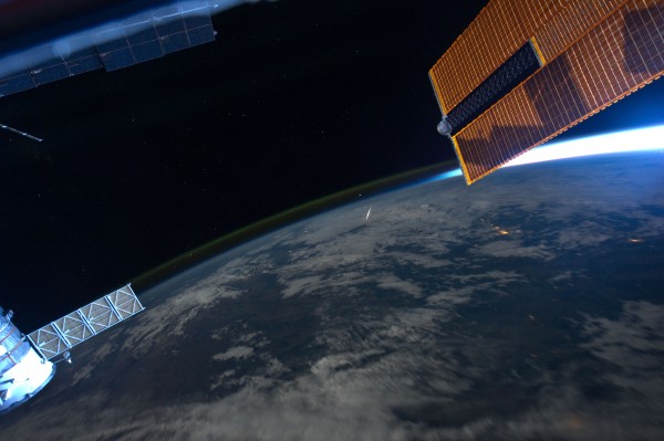 2011 Perseid Meteor as seen from the ISS