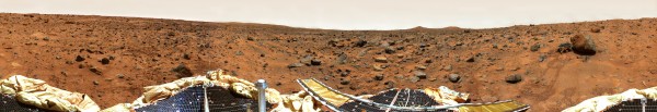Mars Panorama from Pathfinder