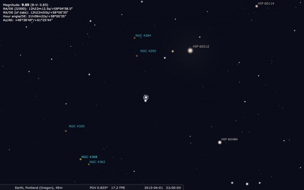 Image credit: Me, using the free software Stellarium, again.