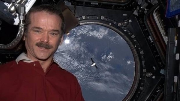 Image credit: Chris Hadfield aboard the International Space Station, from just last month.
