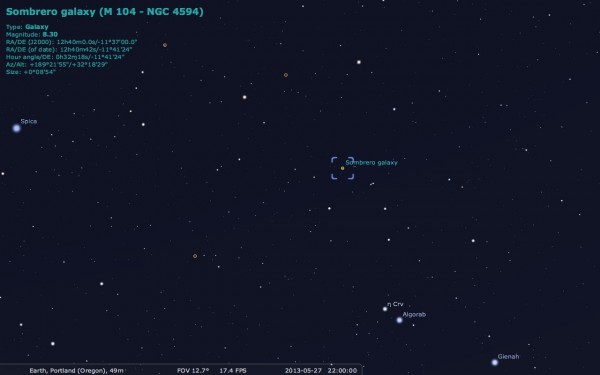 Image credit: me, using the free software Stellarium.