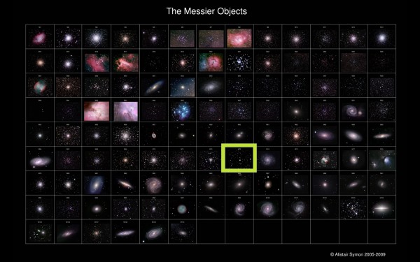 Image credit: The Messier Objects by Alistair Symon, from 2005-2009.