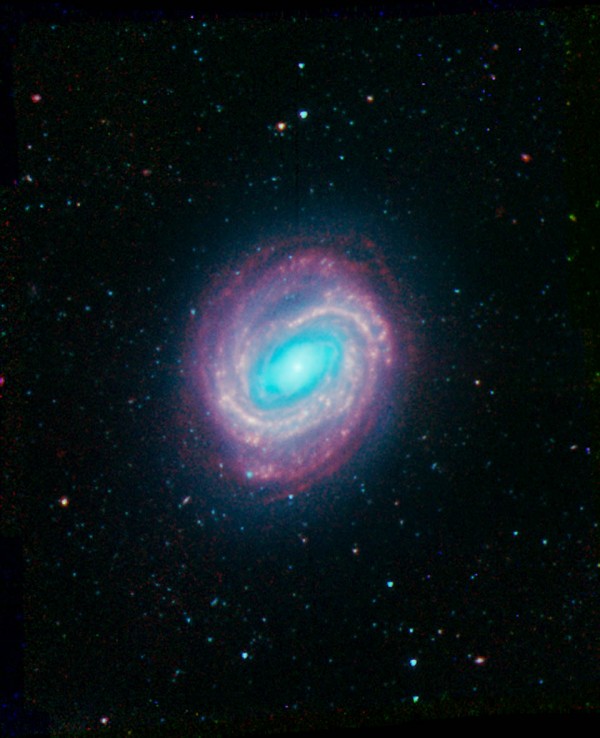 Image credit: NASA/JPL-Caltech/R. Kennicutt (University of Arizona) and the SINGS Team, via http://www.spitzer.caltech.edu/images/2265-sig06-003-NGC-4579.