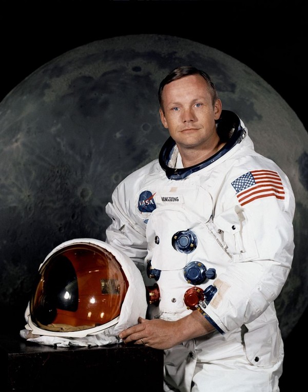 Image credit: NASA. This is the official NASA / Apollo 11 mission photo of Neil Armstrong, first man on the Moon.