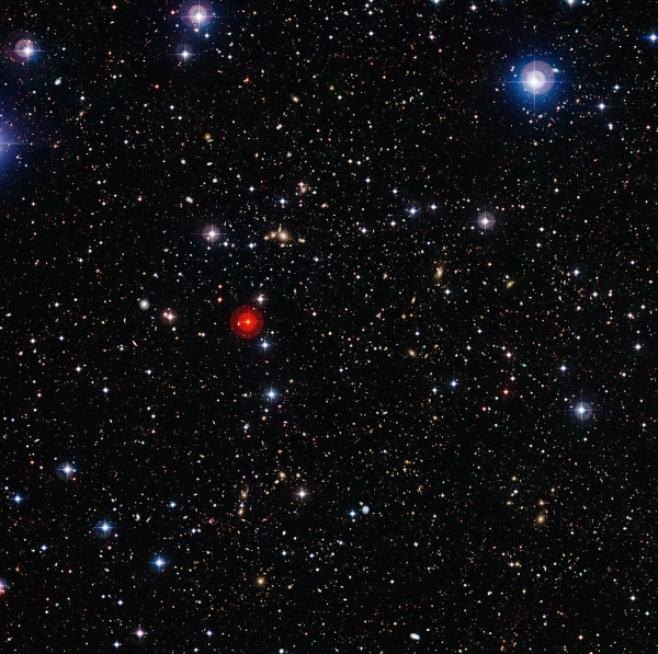 Image credit: the COMBO-17 Survey / ESO, via http://www.eso.org/public/images/potw1304a/.