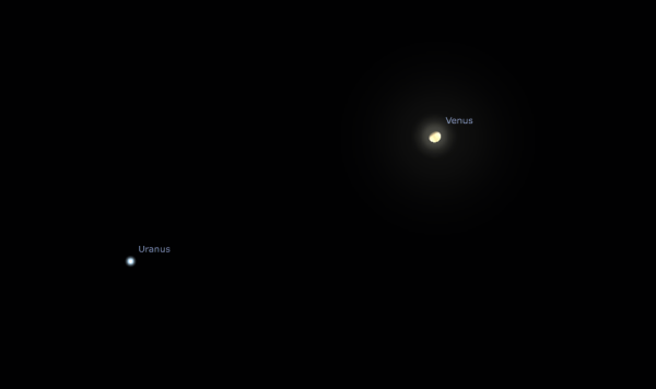 Image credit: me, using the free software Stellarium, via http://stellarium.org/.