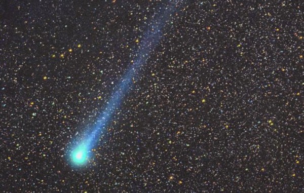 Image credit: NASA, of Comet Swift-Tuttle, via https://solarsystem.nasa.gov/images/Swift%20Tuttle_708X450.jpg. 