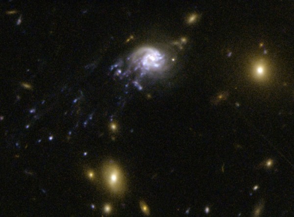 Image credit: NASA, ESA, Jean-Paul Kneib (Laboratoire d’Astrophysique de Marseille) et al.