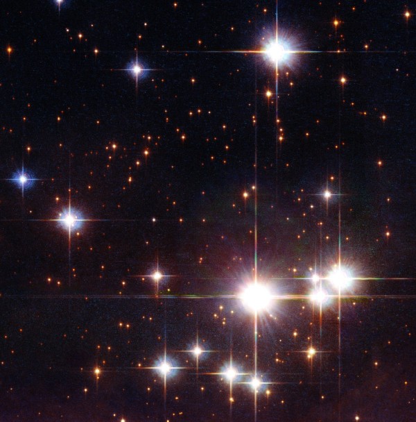 Image credit: NASA, ESA and Jesús Maíz Apellániz (Instituto de Astrofísica de Andalucía, Spain). Acknowledgement: Davide De Martin (ESA/Hubble), of the star cluster Pismis 24, containing hundreds of members.