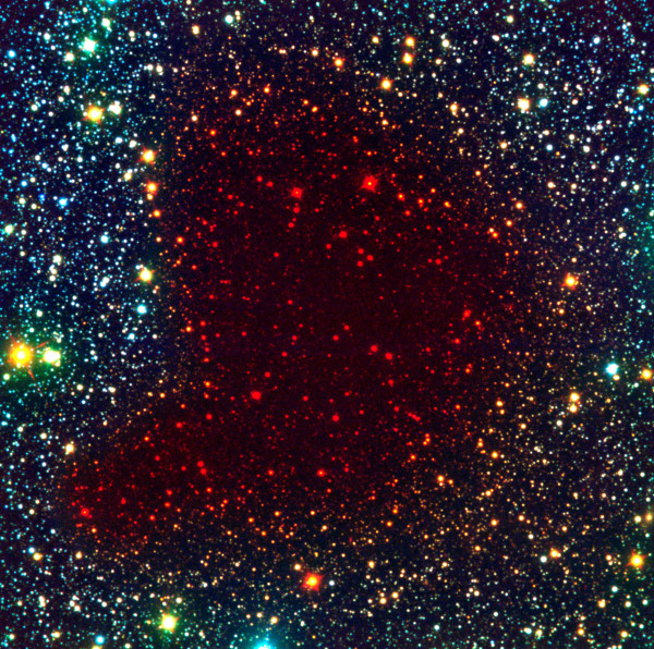 Image credit: ESO, of the same object in a composite of visible, near-IR and farther-IR light.