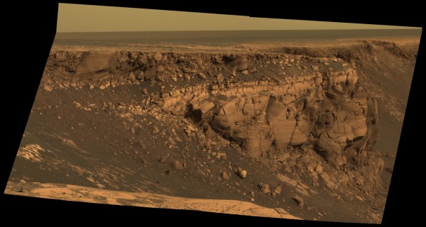 Image credit: NASA / JPL / Mars Exploration Rover, Opportunity.