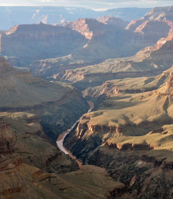 The Grand Canyon, as viewed from Pima Point, with the Colorado River running through it. Image credit: Wikimedia Commons user Chensiyuan, under a c.c.a.-s.a.-4.0 international license.