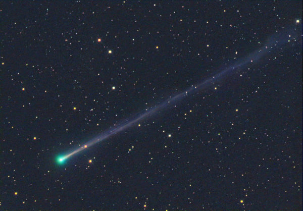 Comet 45P/Honda-Mrkos-Pajdusakova, as imaged during its last (2011) pass near Earth. Image credit: Tim Puckett.